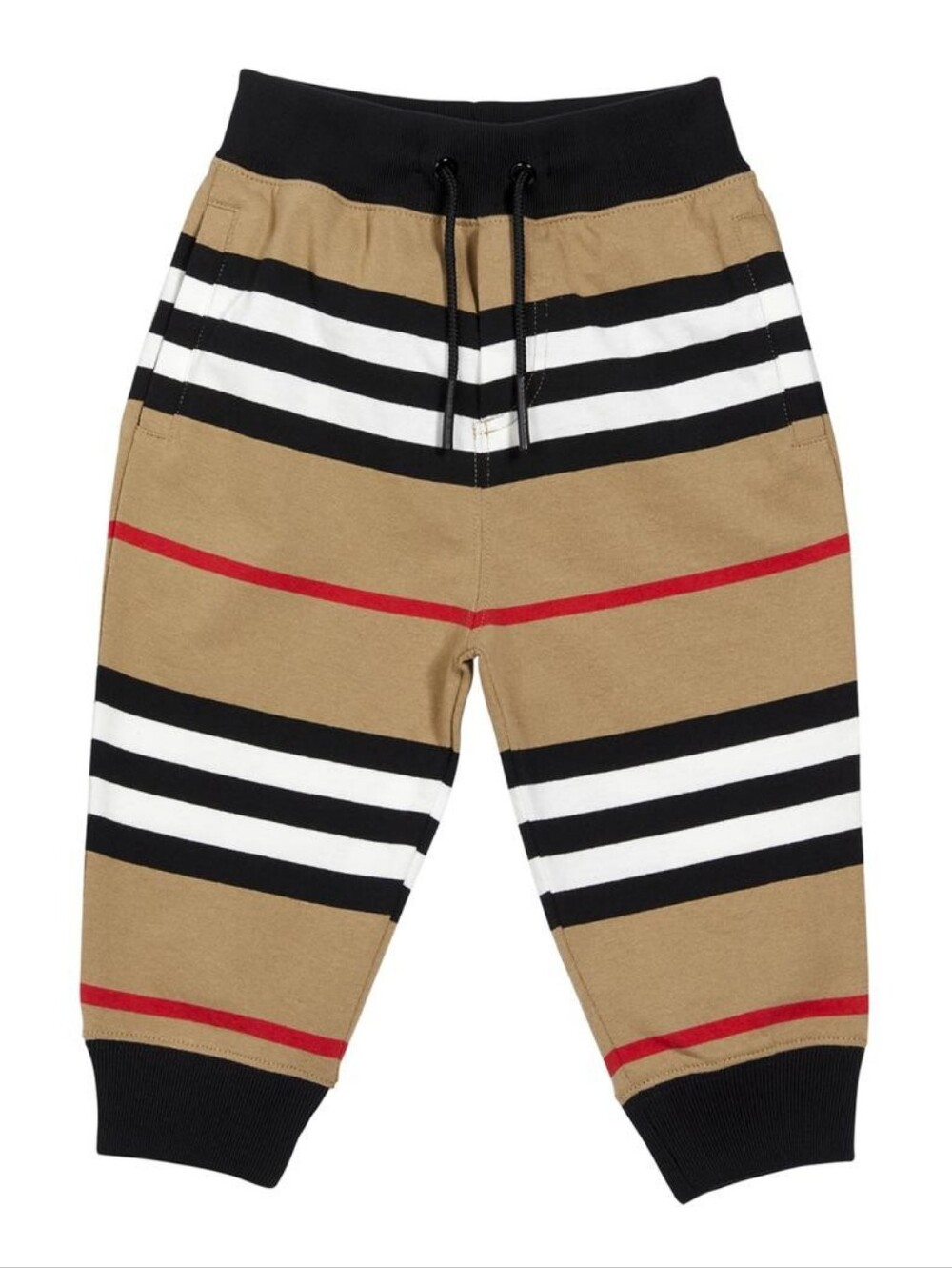 Burberry Boy's Lanford Icon Stripe Joggers 2T 100% Cotton